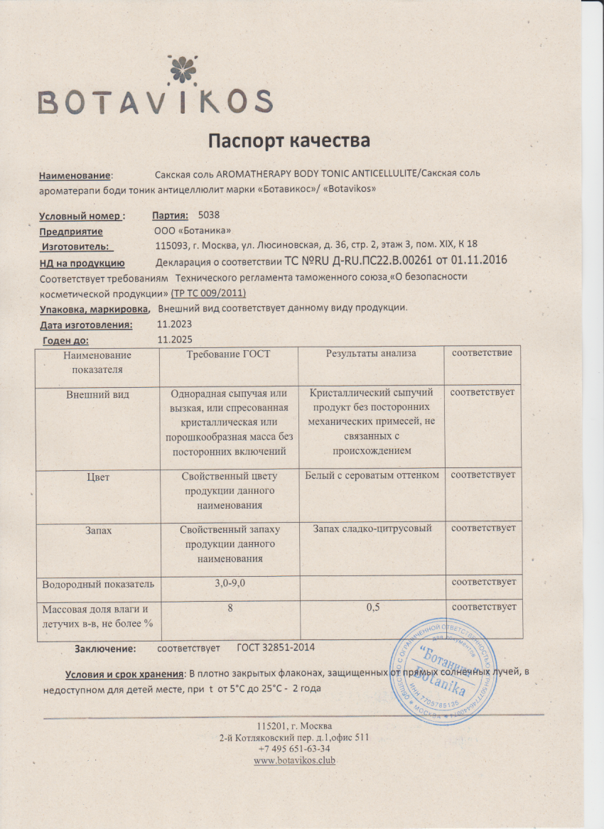Паспорт №112023